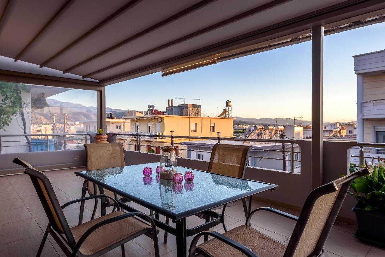 Luxury Villa In City Center With Rooftop Swimming Pool La Canea Exterior foto